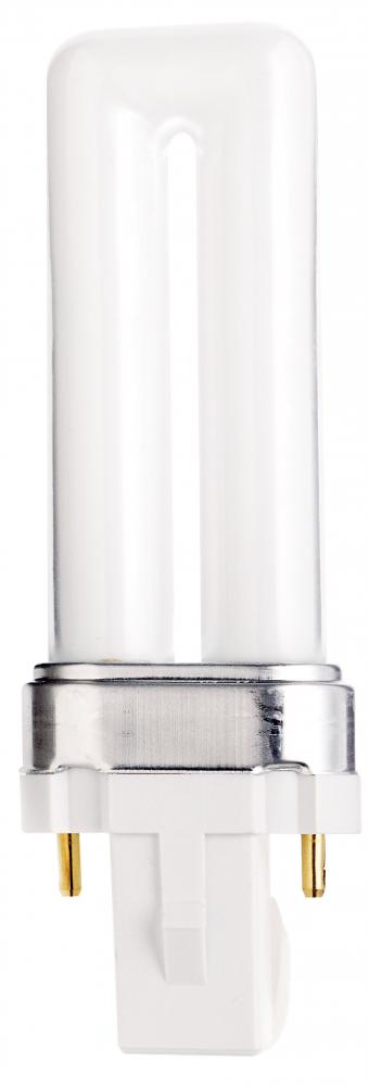 5 Watt; pin-based Compact Fluorescent; 3500K; 82 CRI; G23 base