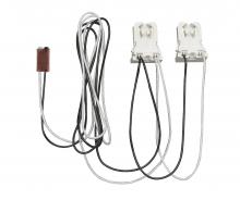 Satco Products Inc. 80/2627 - 2-Light ballast bypass wiring harness for linear LED T8 lamps