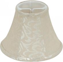 Satco Products Inc. 90/2488 - CREAM LEAF LINEN CLIP ON SHADE