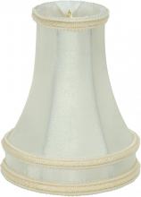 Satco Products Inc. 90/2527 - CREAM LEATHER LOOK CLIP OM