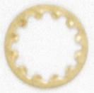 Satco Products Inc. 90/392 - Toothwasher; 1/8 IP Slip; Brass Plated Finish