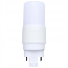 Satco Products Inc. S21424 - 5 Watt; PL LED; GX23 Base; Frost Finish; Type A/B Dual Ballast; 5000K; 120-277 Range Voltage