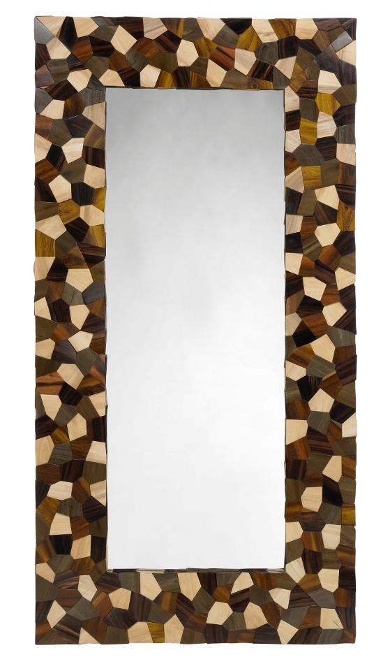 MIRROR, WOODS, FLOOR