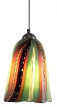 Oggetti Luce 18-L0157P - FIORE, 12V, GREEN, SN, DOME, TRANS/NO JACK