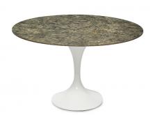 Oggetti Luce 83-RNG/L/PLM/W - RING DINING TABLE, LG, PALM WOOD/WH