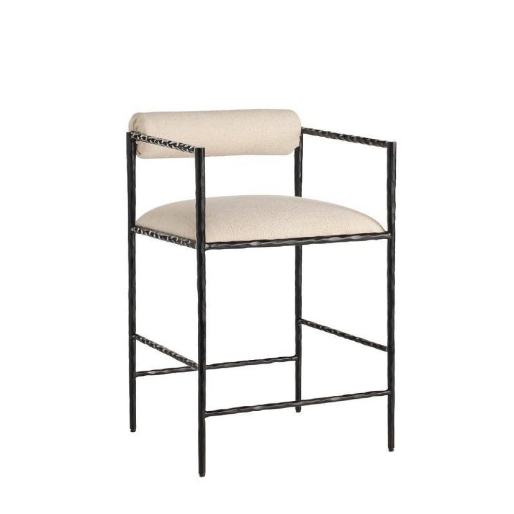 Barbana Counter Stool Oxford White