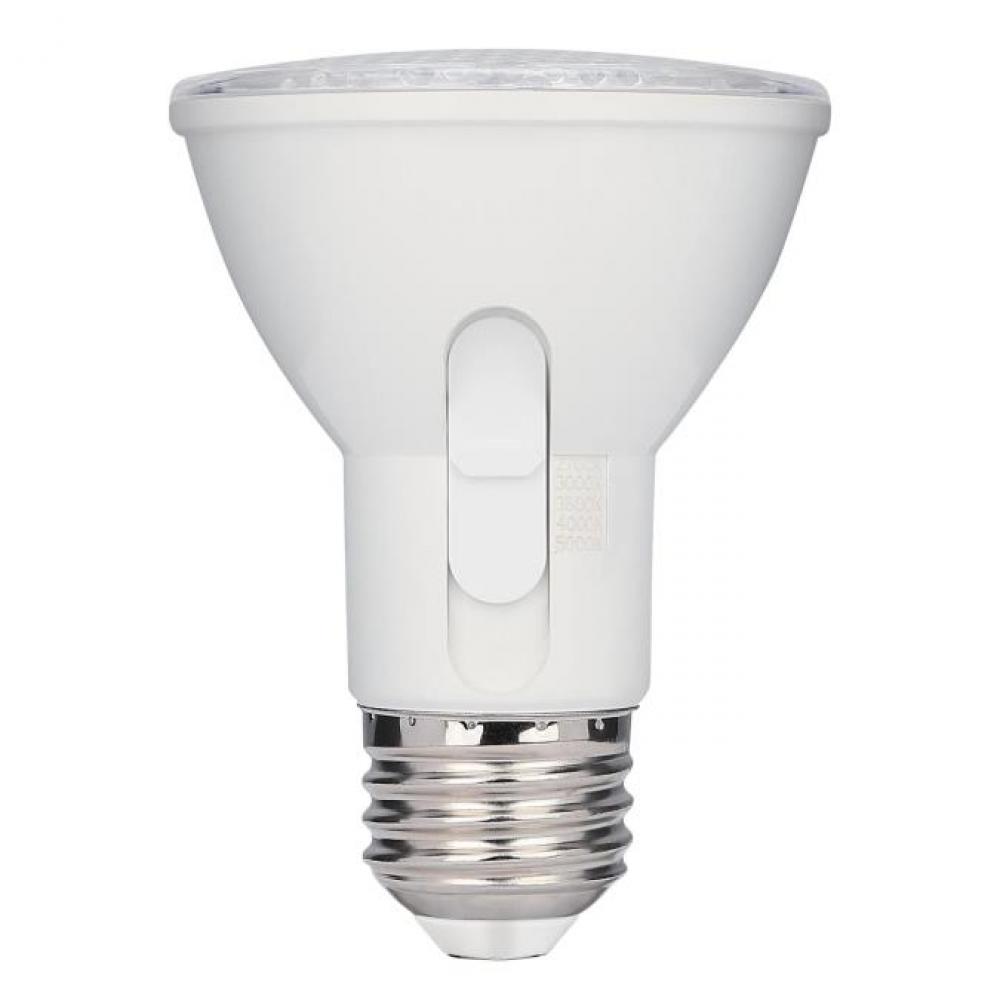 6.5W PAR20 Indoor/Outdoor Dimmable LED with Color Temperature Selection E26 (Medium) Base