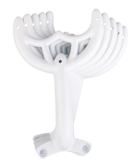 52" White Finish Replacement Fan Blade Arms