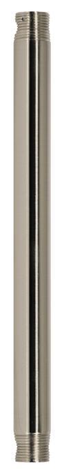 1/2 ID x 24" Brushed Nickel Finish Extension Downrod