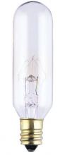 Westinghouse 388200 - 15W T6 Incandescent Clear E12 (Candelabra) Base, 130 Volt, Box