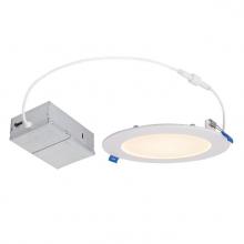 Westinghouse 5202200 - 12W Slim Recessed LED Downlight Color Temperature Selection 6 in. Dimmable