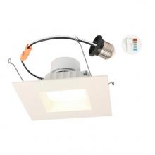Westinghouse 5247000 - 14W Square Recessed LED Downlight with Color Temperature Selection 5-6 in. Dimmable