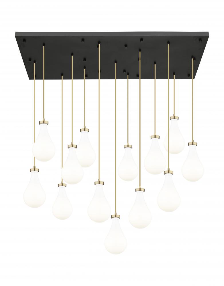 Owego - 13 Light - 54 inch - Champagne Bronze - Multi Pendant