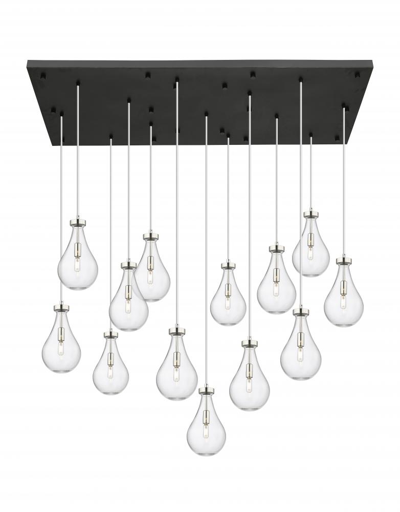 Owego - 13 Light - 54 inch - Polished Nickel - Multi Pendant