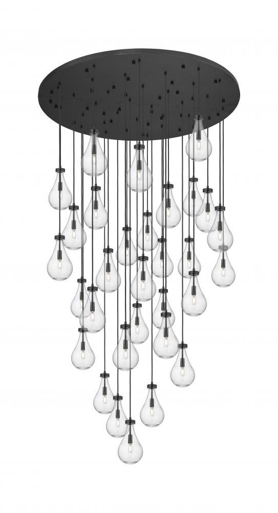 Owego - 31 Light - 60 inch - Matte Black - Multi Pendant