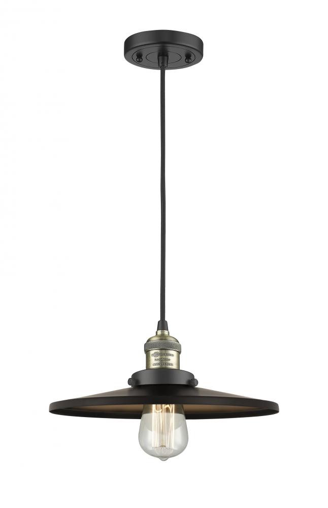 Appalachian - 1 Light - 12 inch - Oil Rubbed Bronze - Cord hung - Mini Pendant