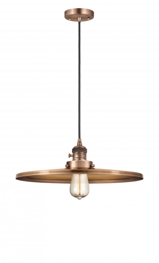 Appalachian - 1 Light - 16 inch - Oil Rubbed Bronze - Cord hung - Mini Pendant