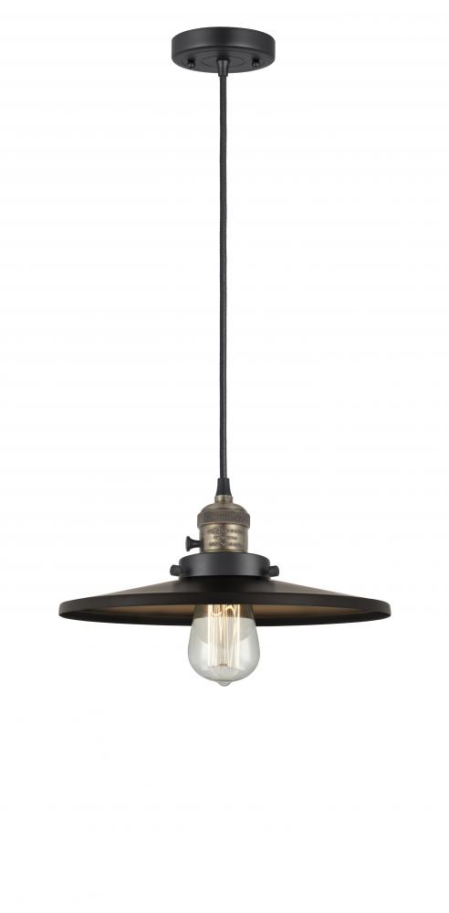 Appalachian - 1 Light - 12 inch - Oil Rubbed Bronze - Cord hung - Mini Pendant