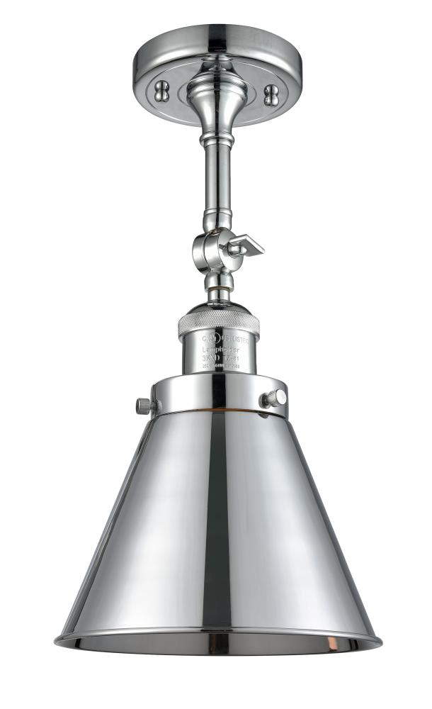 Appalachian - 1 Light - 8 inch - Polished Chrome - Adjustable Semi-Flush Mount