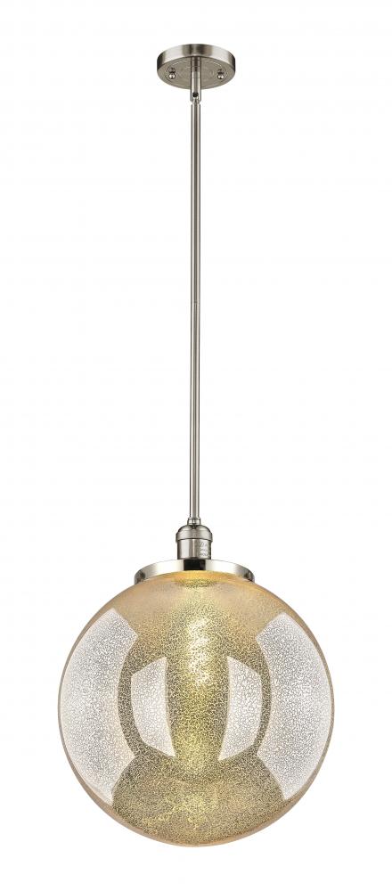 Beacon - 1 Light - 16 inch - Polished Nickel - Stem Hung - Pendant