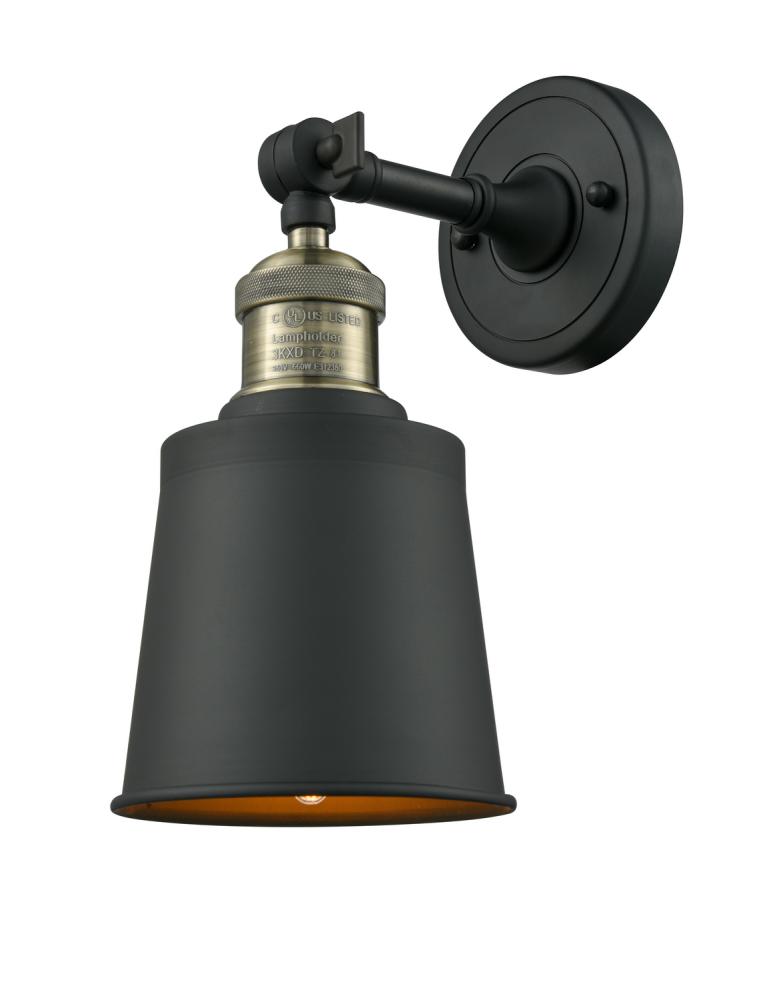 Addison - 1 Light - 5 inch - Black Antique Brass - Adjustable Sconce