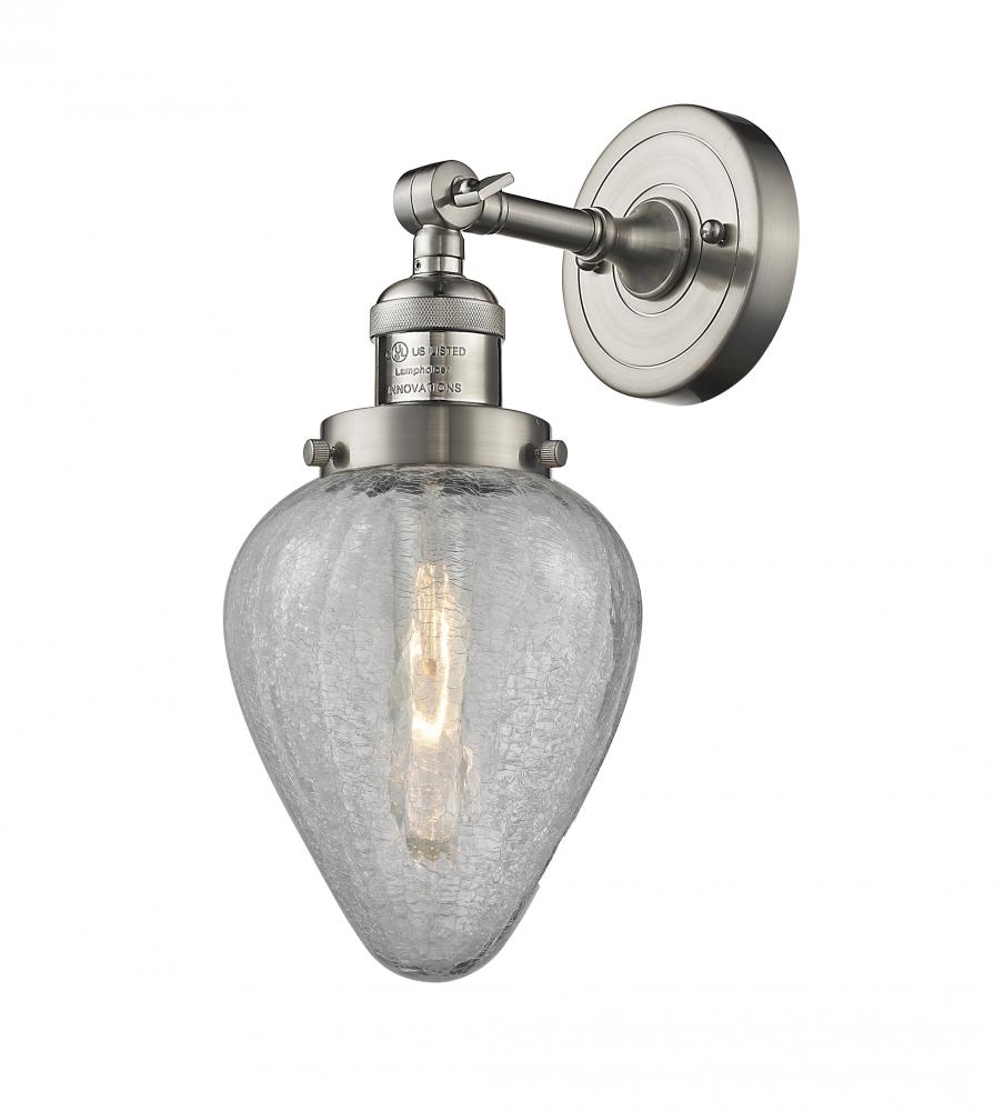 Geneseo - 1 Light - 7 inch - Brushed Satin Nickel - Adjustable Sconce