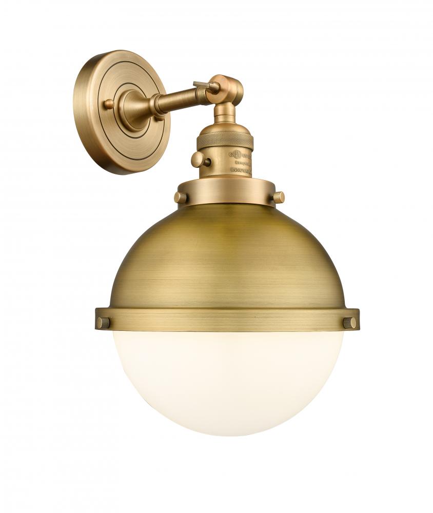 Hampden - 1 Light - 9 inch - Brushed Brass - Adjustable Sconce