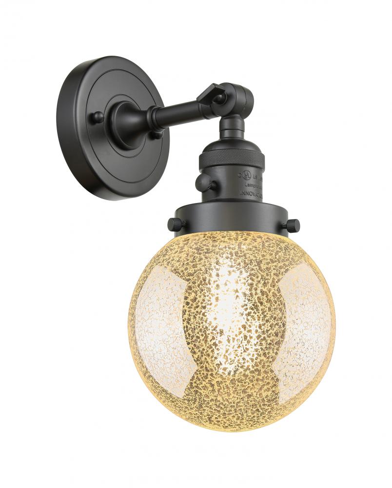 Beacon - 1 Light - 6 inch - Oil Rubbed Bronze - Adjustable Sconce