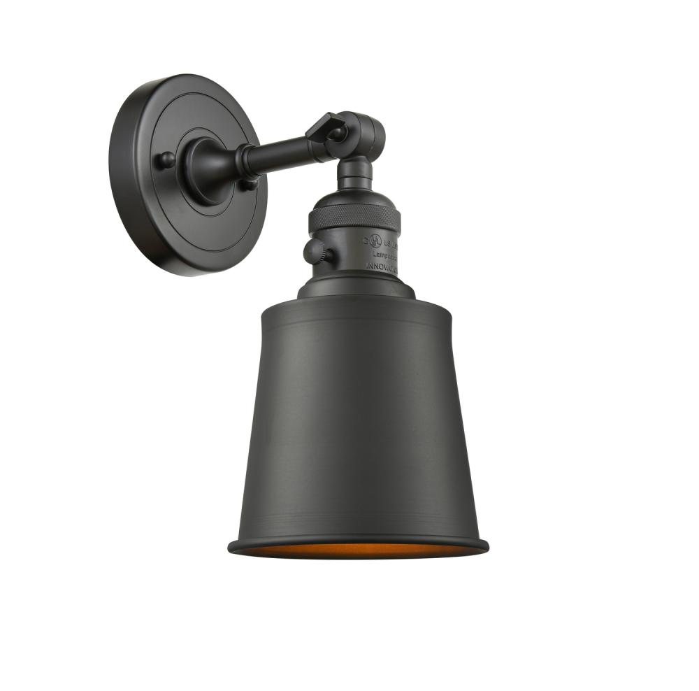 Addison - 1 Light - 5 inch - Oil Rubbed Bronze - Adjustable Sconce