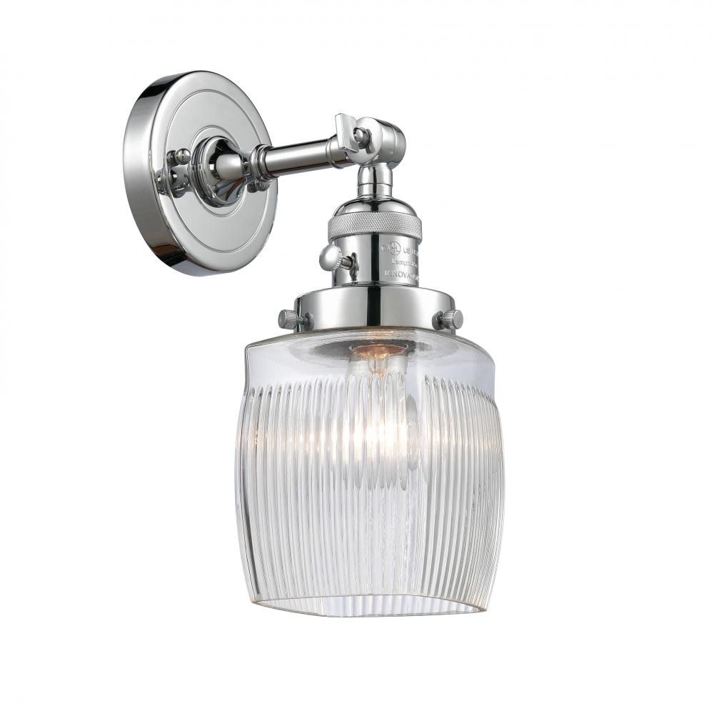 Colton - 1 Light - 6 inch - Polished Chrome - Adjustable Sconce