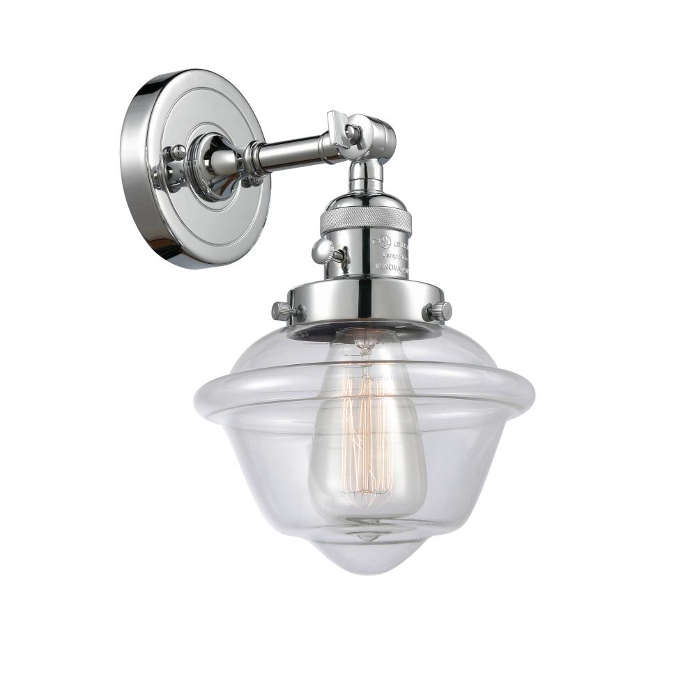Oxford - 1 Light - 8 inch - Polished Chrome - Adjustable Sconce
