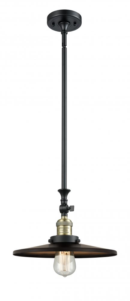 Appalachian - 1 Light - 12 inch - Oil Rubbed Bronze - Stem Hung - Mini Pendant