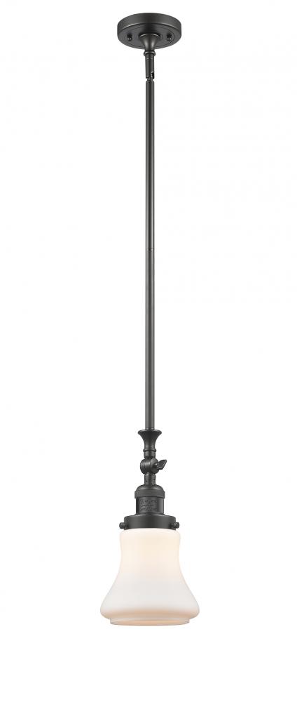 Bellmont - 1 Light - 6 inch - Oil Rubbed Bronze - Stem Hung - Adjustable Mini Pendant