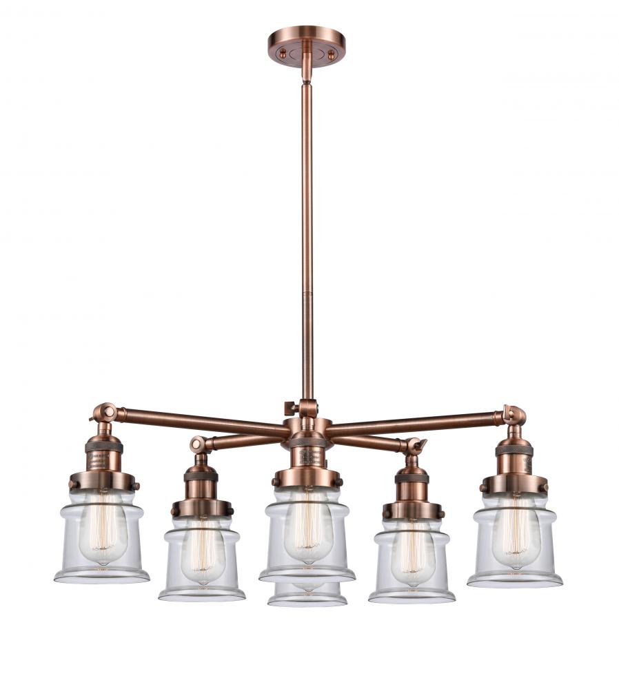 Small Canton 6 Light Chandelier