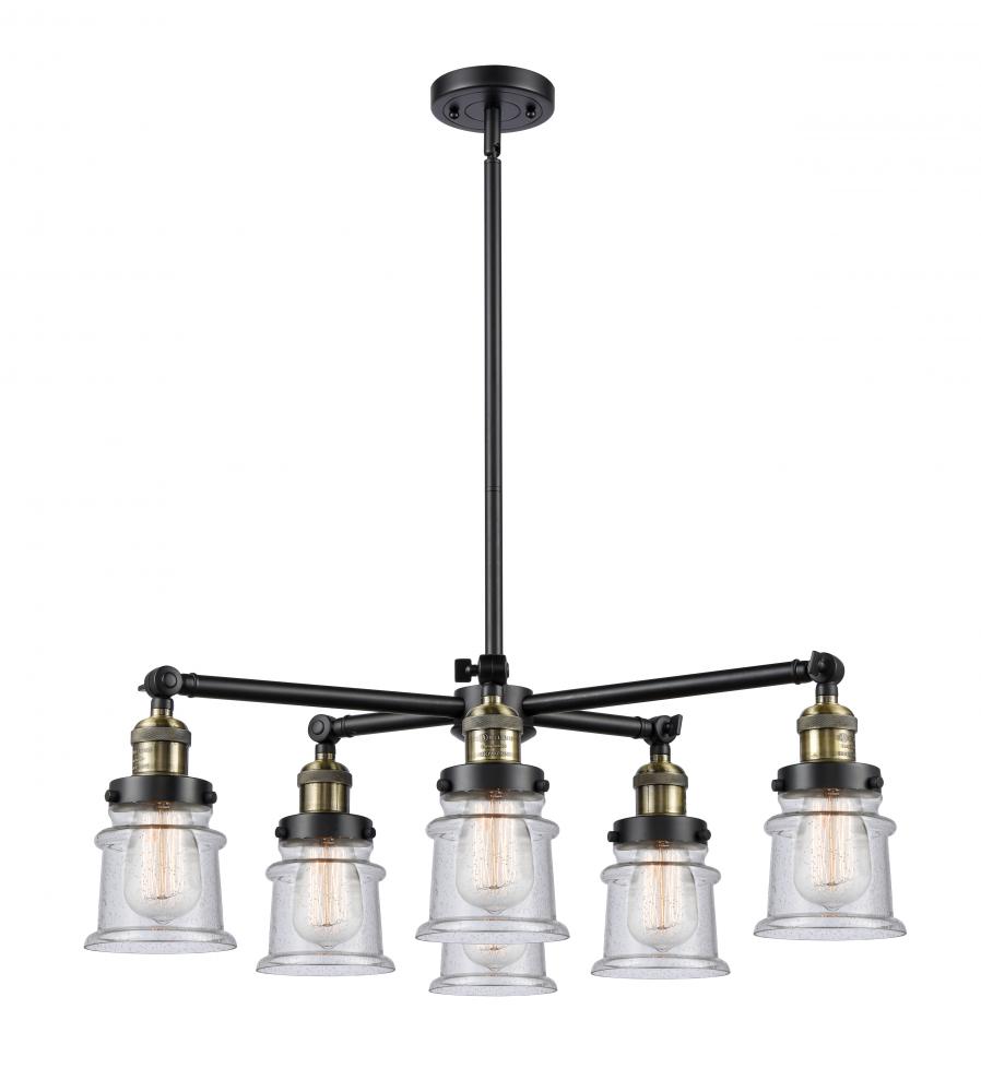Small Canton 6 Light Chandelier