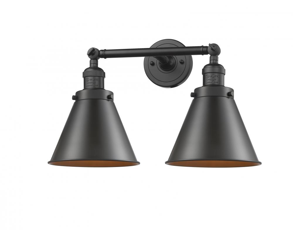 Appalachian - 2 Light - 18 inch - Oil Rubbed Bronze - Adjustable Bath Vanity Light