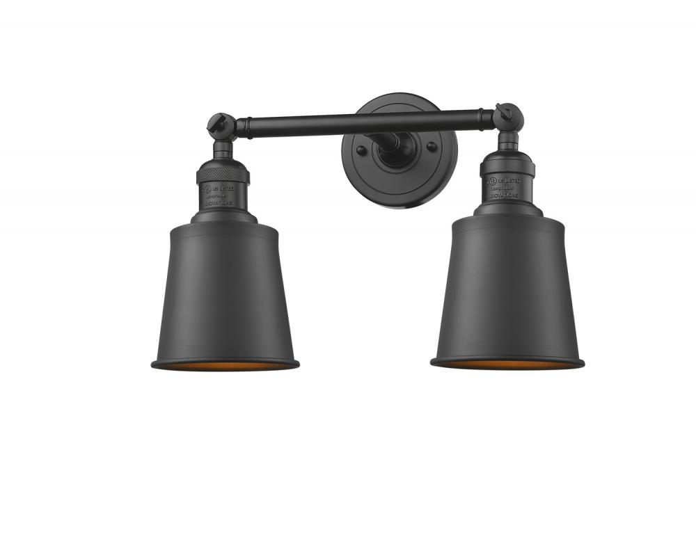 Addison - 2 Light - 16 inch - Oil Rubbed Bronze - Adjustable Bath Vanity Light