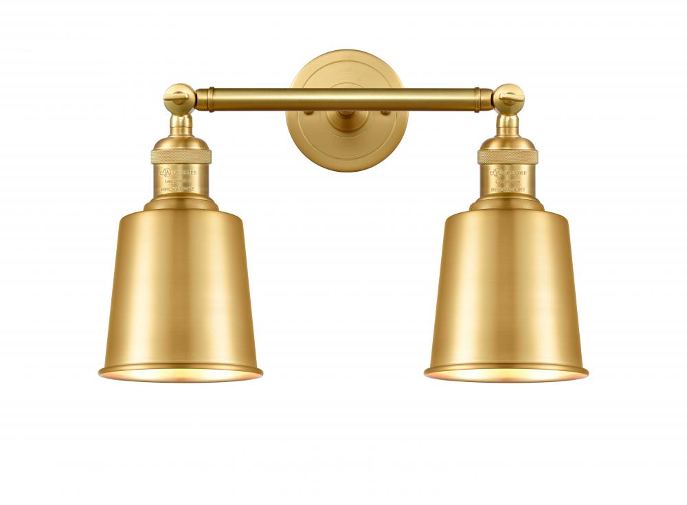 Addison - 2 Light - 16 inch - Satin Gold - Adjustable Bath Vanity Light