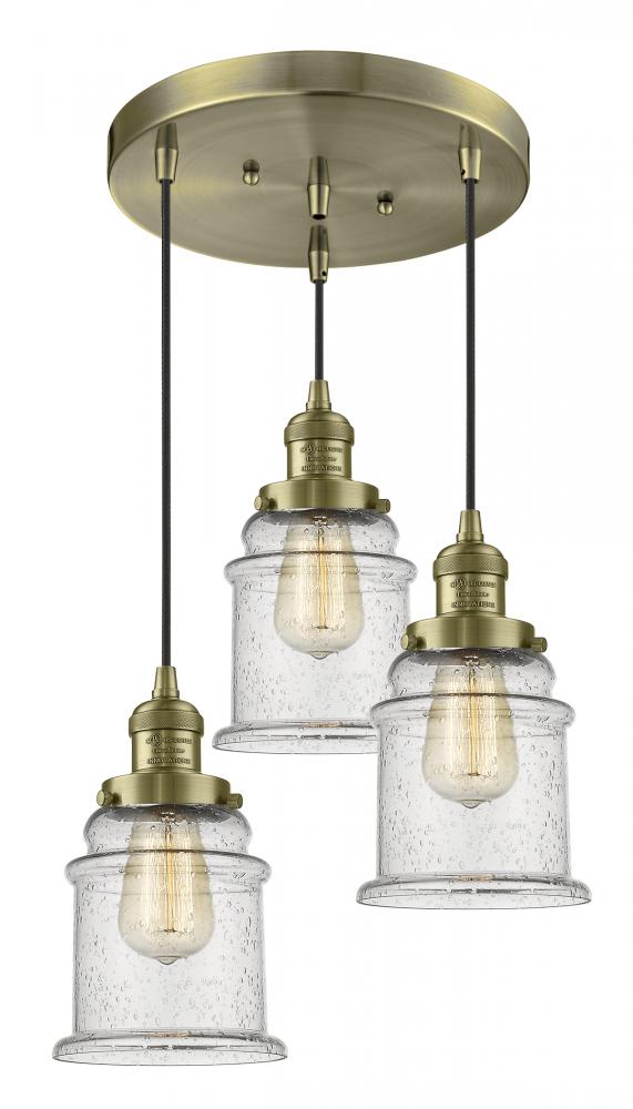 Canton 3 Light Multi-Pendant