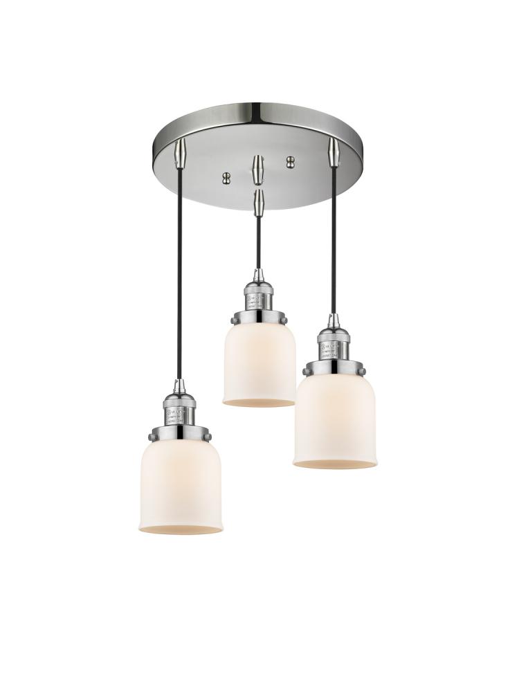 Small Bell 3 Light Multi-Pendant