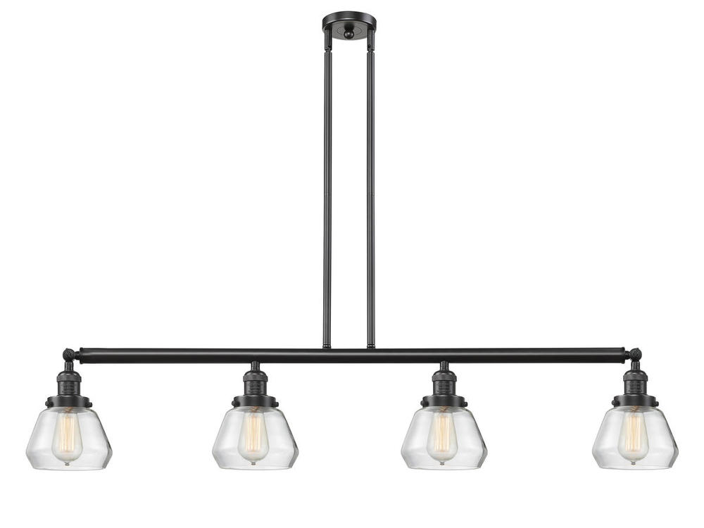 Fulton - 4 Light - 51 inch - Oil Rubbed Bronze - Stem Hung - Island Light