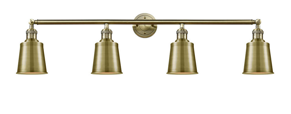 Addison - 4 Light - 42 inch - Antique Brass - Adjustable Bath Vanity Light