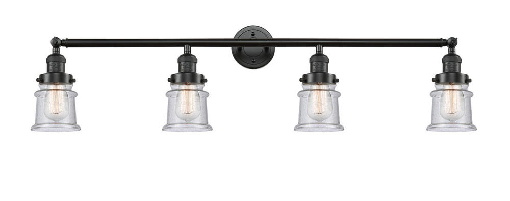 Canton - 4 Light - 42 inch - Oil Rubbed Bronze - Adjustable Bath Vanity Light