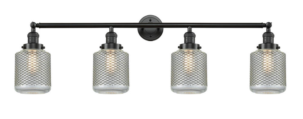 Stanton - 4 Light - 44 inch - Oil Rubbed Bronze - Adjustable Bath Vanity Light