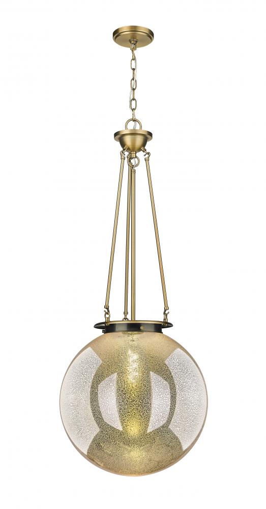 Beacon - 1 Light - 18 inch - Brushed Brass - Chain Hung - Pendant