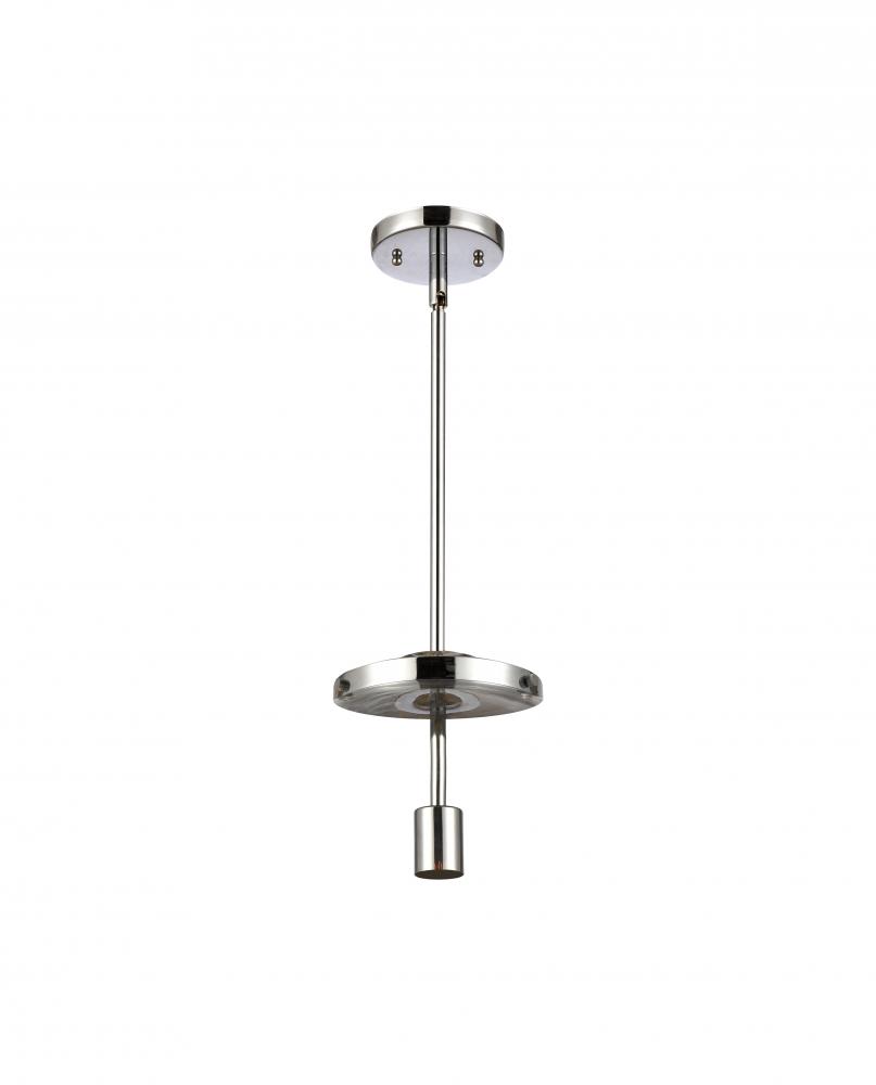 Lake Placid - 1 Light - 7 inch - Polished Chrome - Pendant