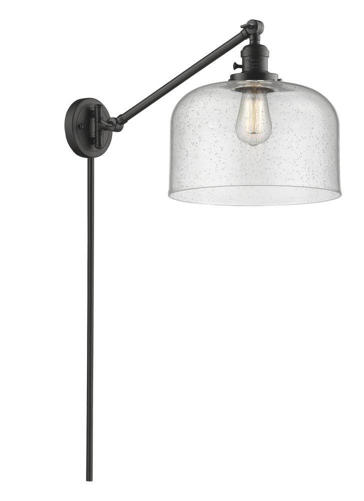 Bell - 1 Light - 12 inch - Oil Rubbed Bronze -Adjustable Swing Arm