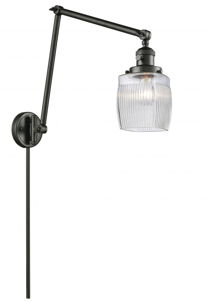 Colton - 1 Light - 8 inch - Oil Rubbed Bronze -Adjustable Swing Arm