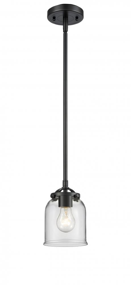 Bell - 1 Light - 5 inch - Oil Rubbed Bronze - Stem hung - Mini Pendant