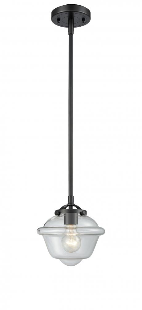 Oxford - 1 Light - 8 inch - Oil Rubbed Bronze - Stem hung - Mini Pendant